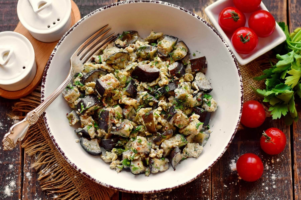 Баклажаны с яйцом как грибы на сковороде: рецепт с фото пошагово