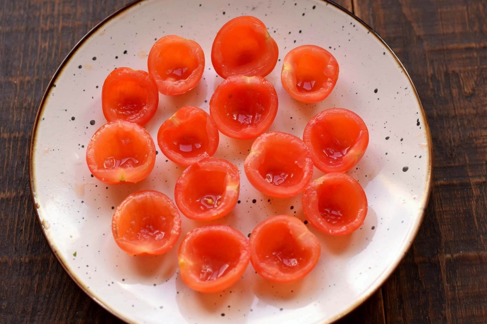Закуска фаршированные томаты