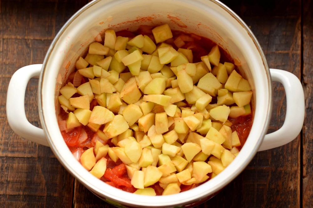Кетчуп Домашний из помидоров и яблок на зиму