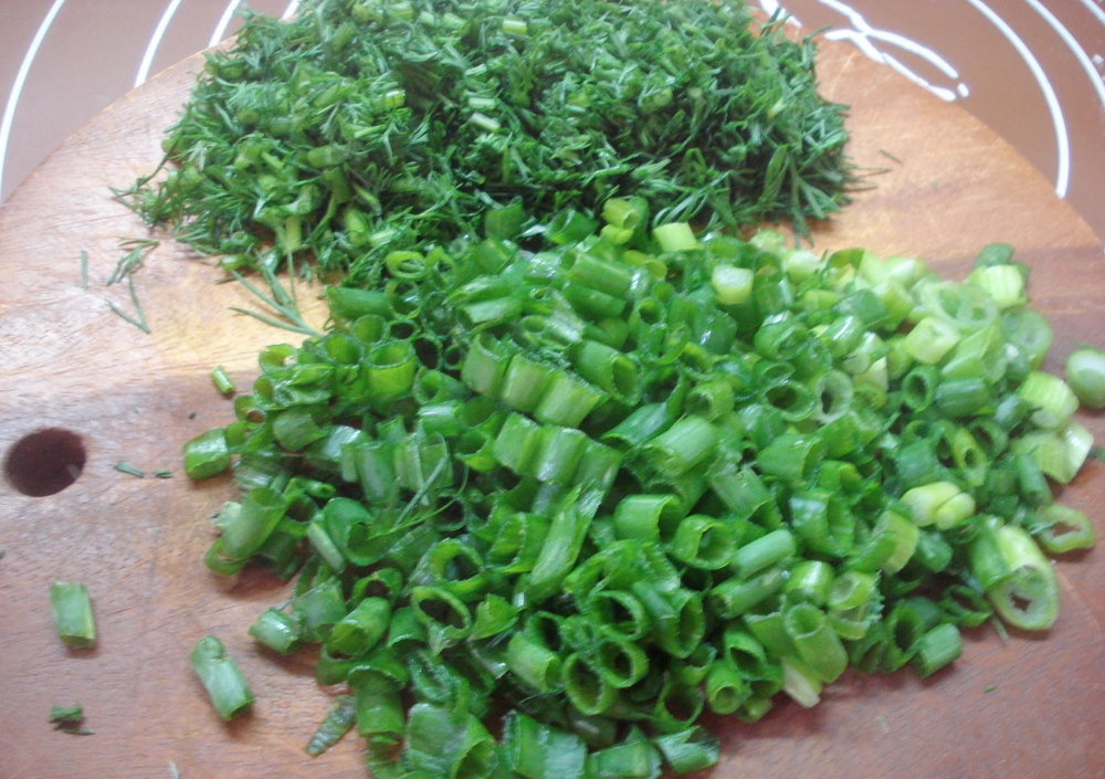Китайские лепешки с зеленым луком