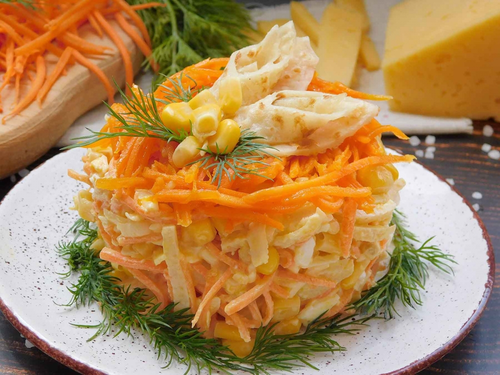 Салаты из моркови - 9 вкусных рецептов