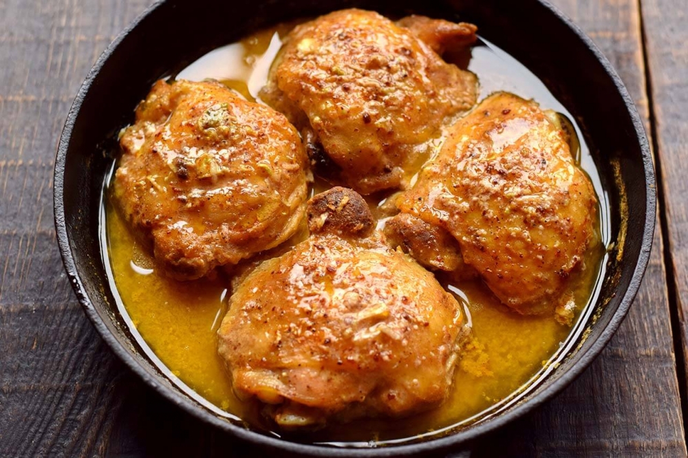Курица и кефир - рецепт на каждый день