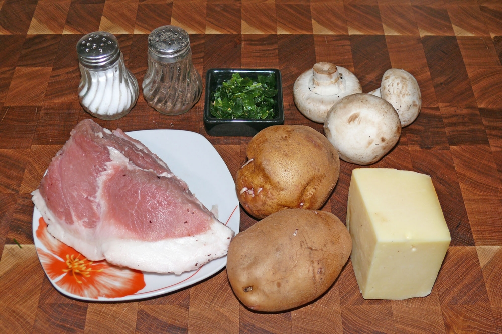 Картофель в духовке: картошка гармошка